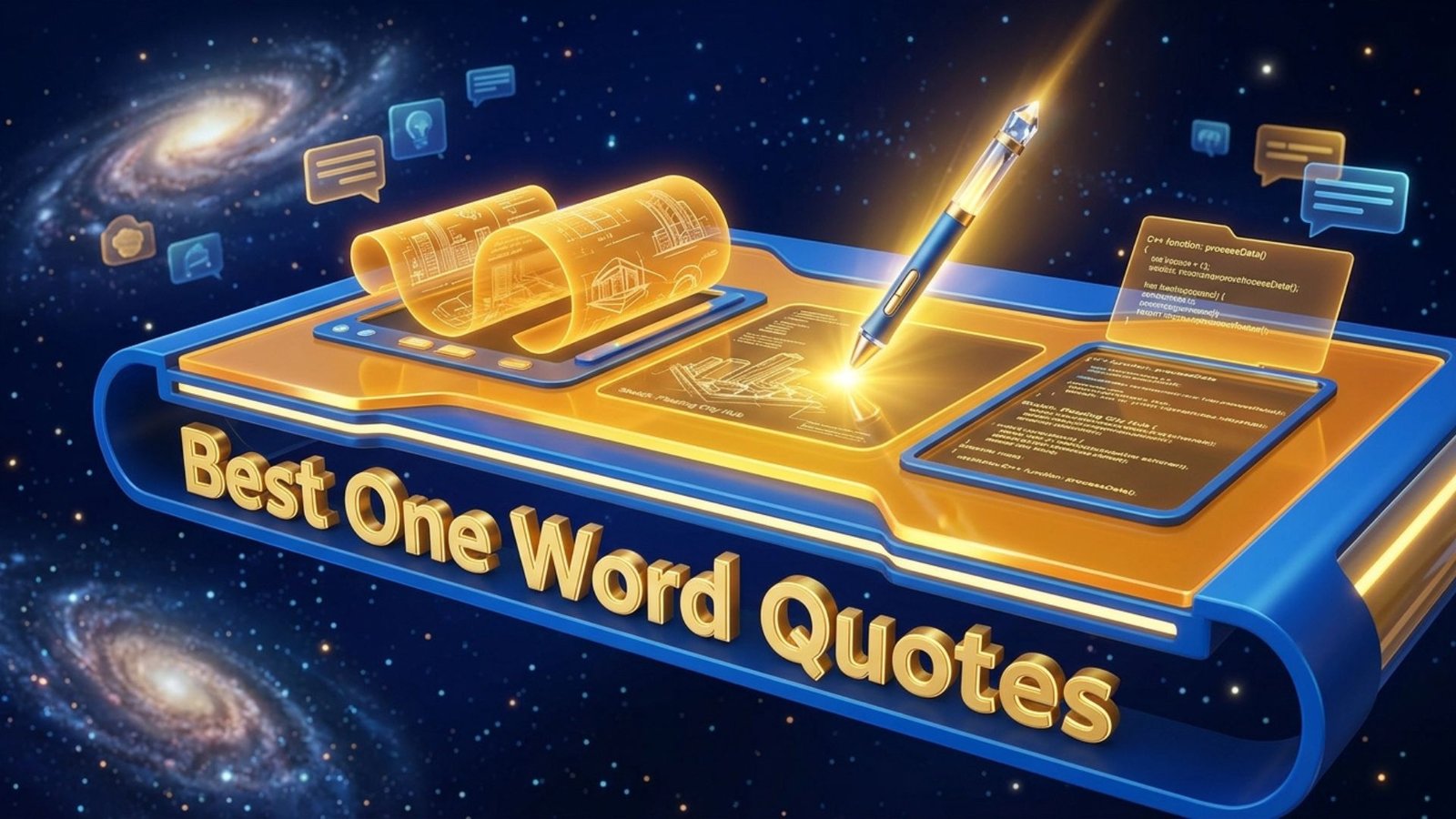 Best One Word Quotes