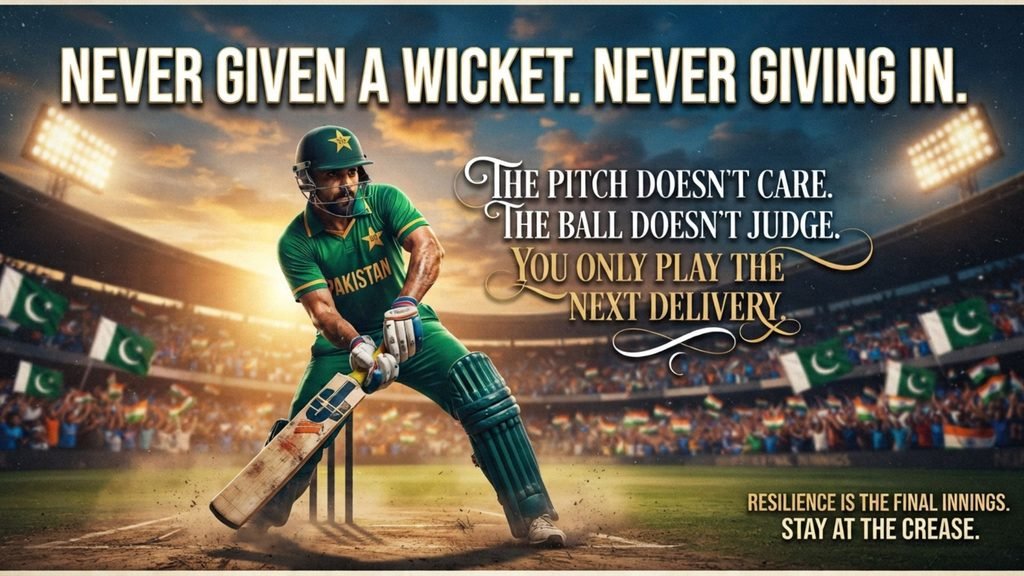 Cricket Sayings About Never Giving Up