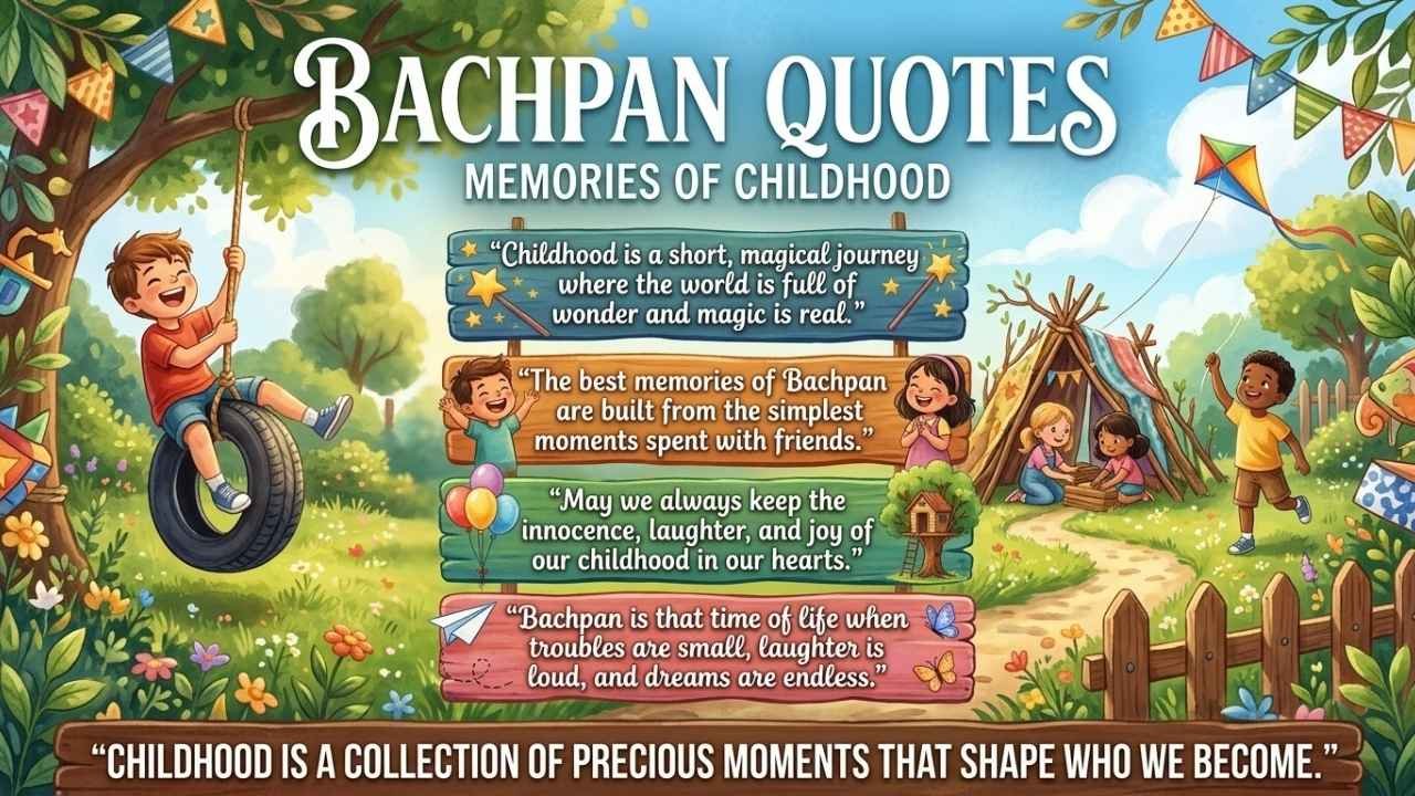 Bachpan Quotes in English