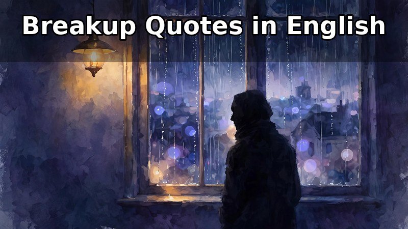 Breakup Quotes in English