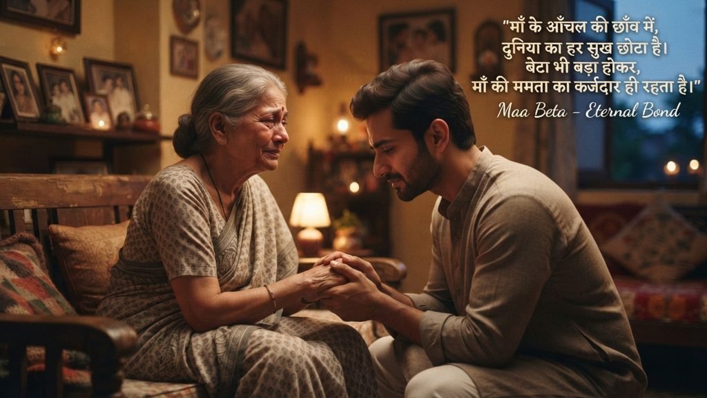 Emotional Maa Beta Quotes