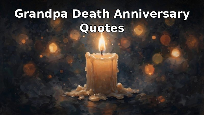 Grandpa Death Anniversary Quotes