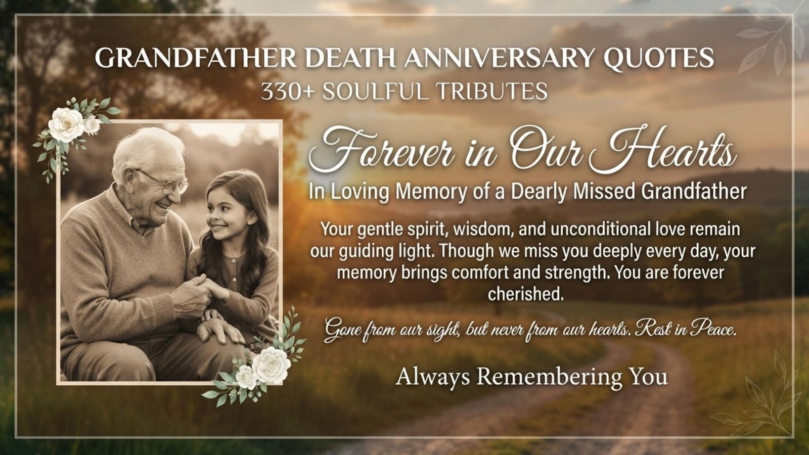 Grandfather Death Anniversary Quotes