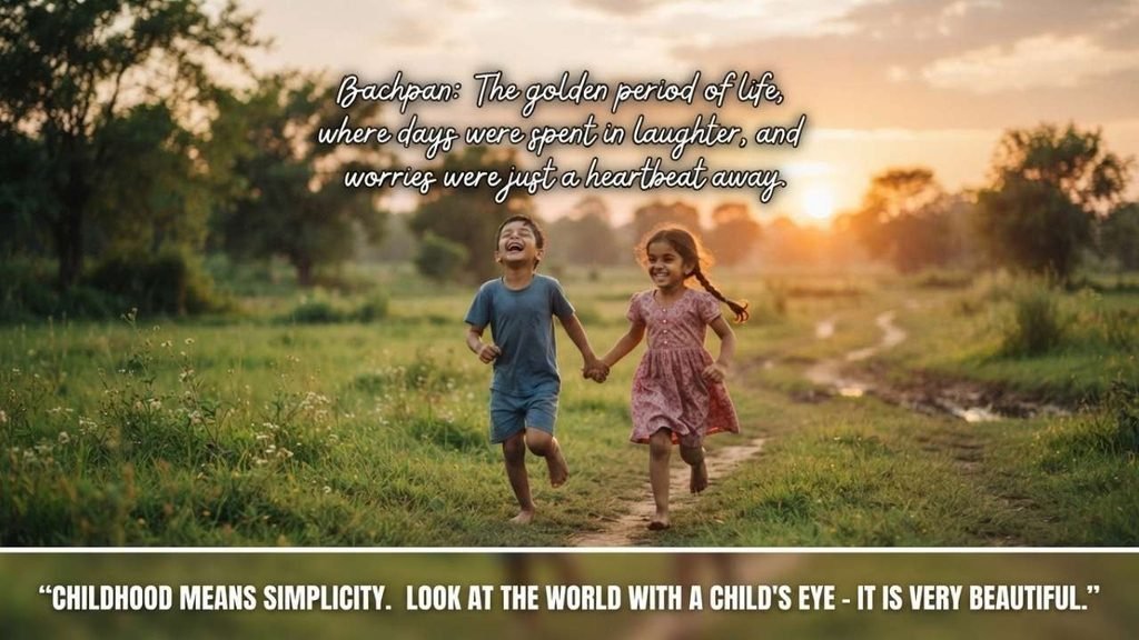 Inspirational Bachpan Quotes with Life Lessons