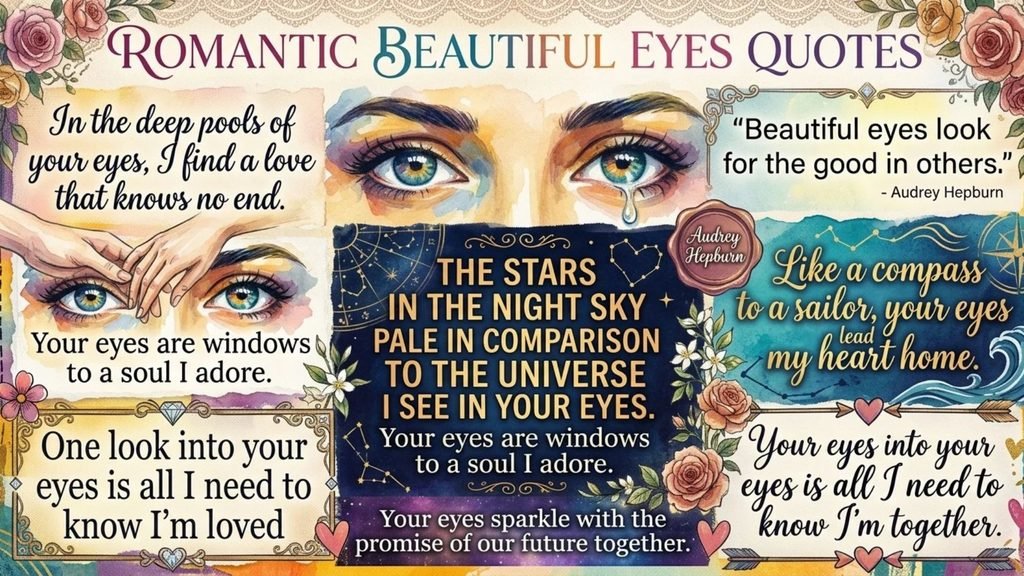 Romantic Beautiful Eyes Quotes