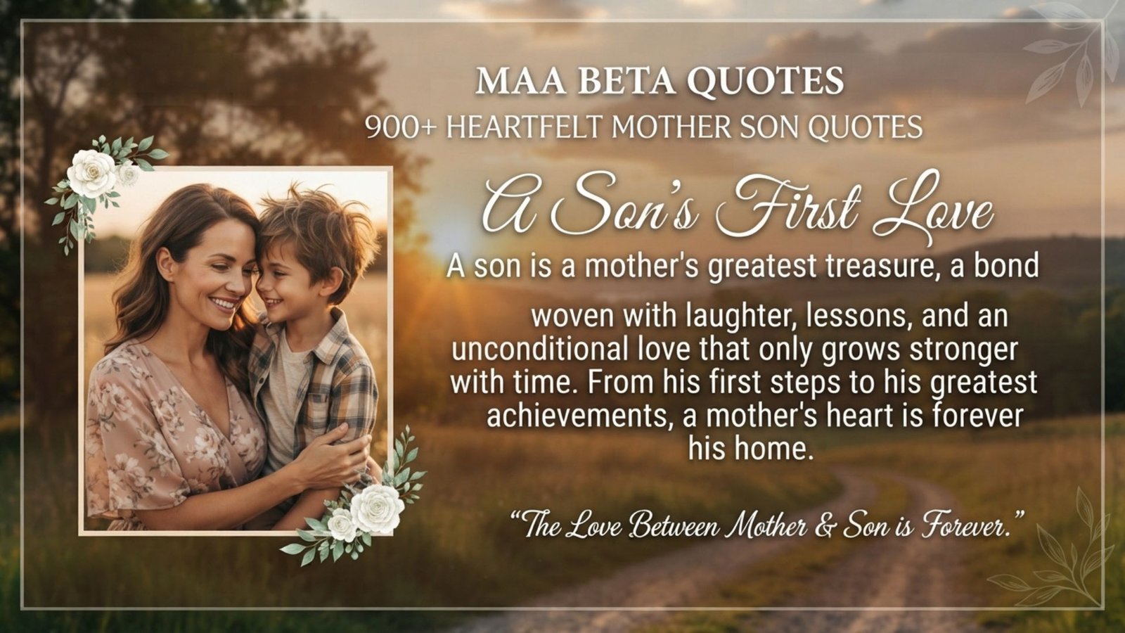Maa Beta Quotes